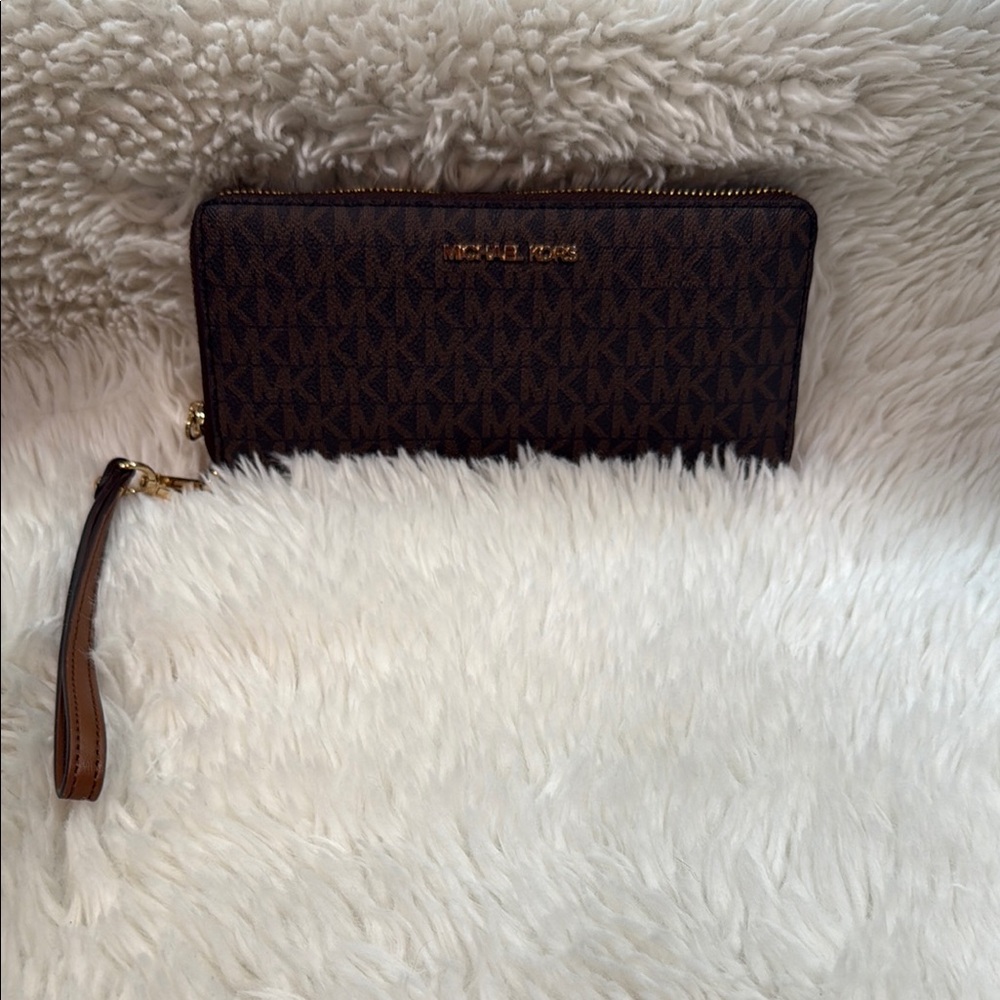 Michael Kors Brown Continental Wallet